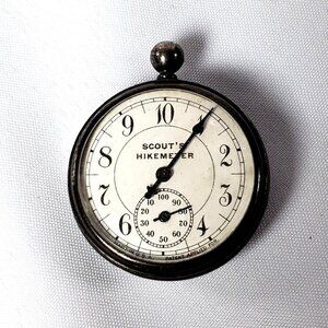 Antique Boy Scouts Hike-Meter Compass Pedometer from ca 1915 - 1920 Not Working